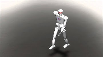 Solidworks Animation of Robot Walking