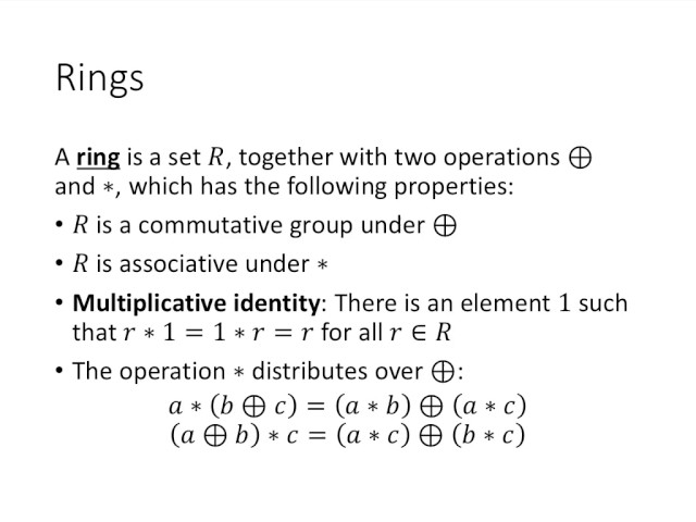 Chapter 7 Algebraic Structures - ppt download