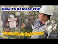 How to operate and release co2 in case of fire in engine room seamans vlog