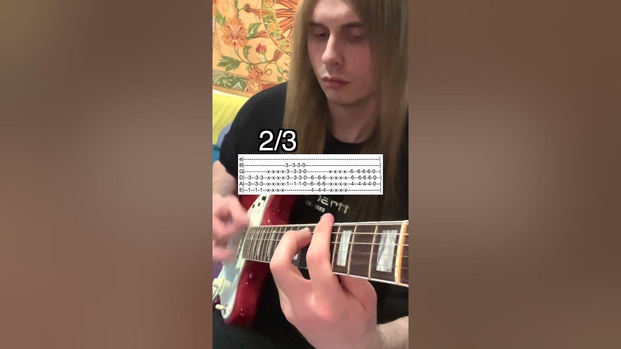 Nirvana - Smells Like Teen Spirit (Guitar Cover) With Tabs