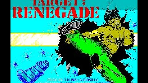 Target: Renegade. [ZX Spectrum 128k]. (Imagine Software 1988). 1cc. 60Fps.