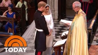 Royal Wedding: Prince Harry, Meghan Markle Exchange Vows | TODAY