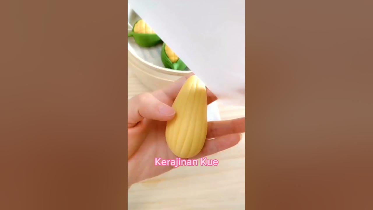 cara membuat kue bentuk jagung 🌽