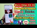Moto Edge 60 Tips And Tricks After Android 16, Moto Hello UI Android 16 Update & Tips And Tricks