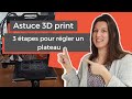 Rgler la planit du plateau de votre imprimante 3d maison