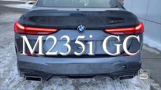 Inline4 turbo with 302hp . m235i 50900$ mineral grey metallic 895$
black dakota leather hea package2 7850$ 59645$ canadian fee and pdi
gst are extra