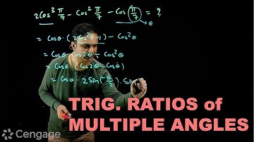 Trigonometric Ratios of Multiple Angles | Cengage Exam Crack | G Tewani | Crack JEE 2022 | Maths