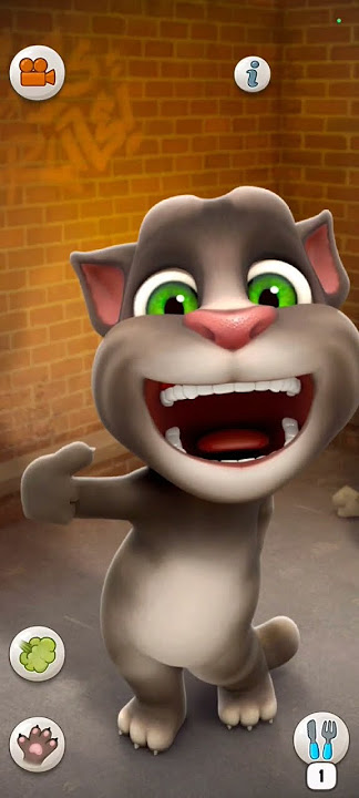 Aa Aa aa 🫥🫥😧 Talking Tom Cat #funny #shorts #short #cat #tom