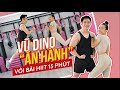 15 phút HIIT MÌ ĂN LIỀN vắt kiệt sức cùng Dinology | 310 calories | Workout #176 | Hana Giang Anh