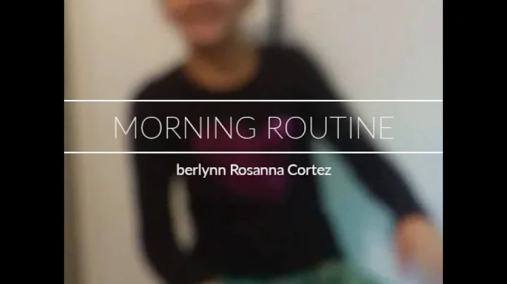 Morning routine