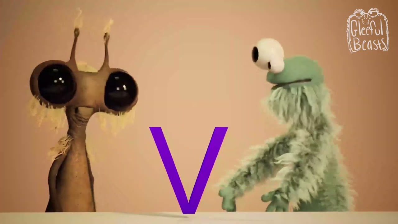 It’s the Letter V – Alphabet with the Gonk – Gleeful Beasts