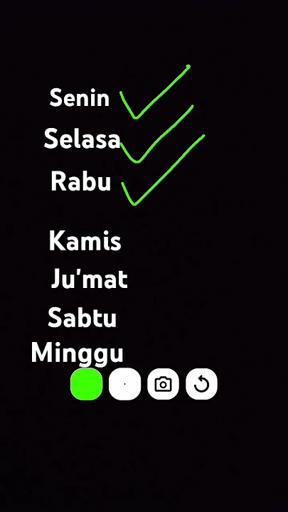 pov: rating nama nama hari #hari #senin #selasa #rabu #kamis #jumat #sabtu #minggu #rameindong