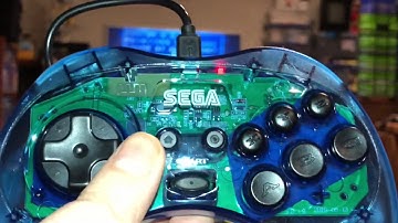 Sega Saturn 2.4 GHz Wireless Retro Bit Controller Unboxing & Review