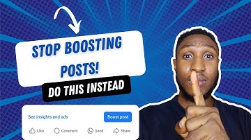 Stop Boosting Posts! Do this instead for better Facebook Ads.