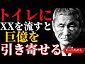 【北野武】トイレに〇〇を流すと金運が一気に上がる。知らないと一生お金に困る開運習慣