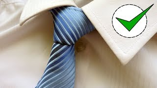 Wie bindet man eine Krawatte - Windsor knoten screenshot 1