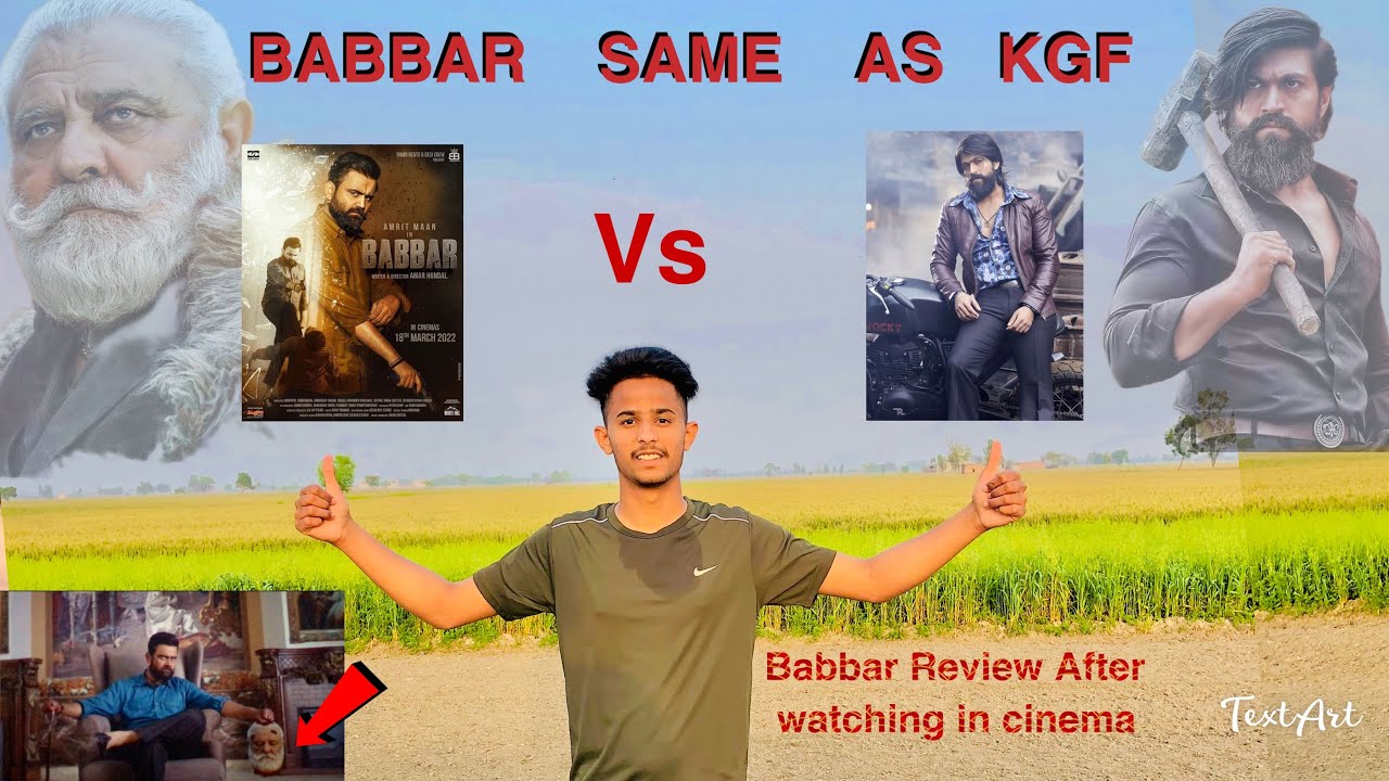 Babbar 🦁 Movie Review after watching😎 | Kgf vs babbar  #Babbar #kgf #kgfchapter2 #pforpunjab