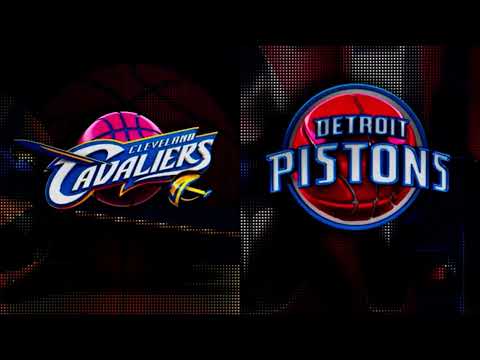 Cavs Vs Pistons Logo Animation