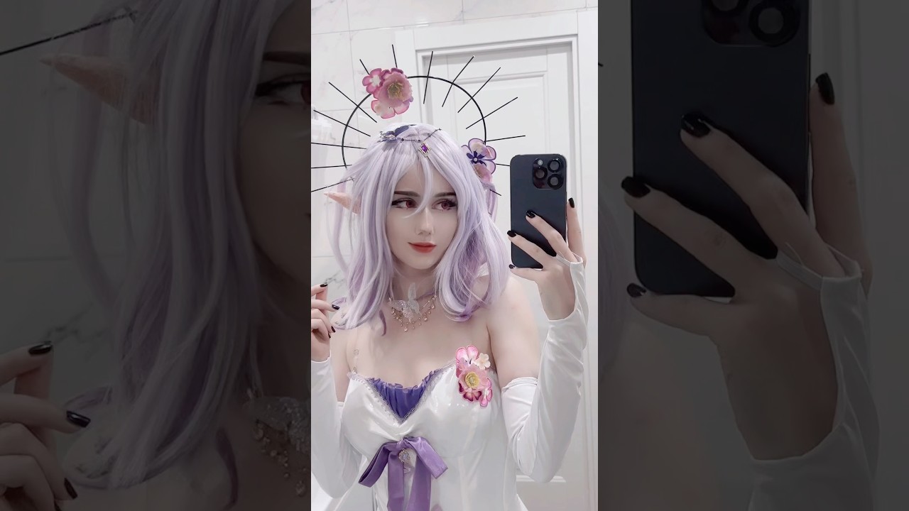 🤍 Castorice Cosplay #cosplay #cosplayer #anime #cosplaygirl #zenlesszonezero #castorice