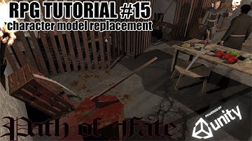 RPG на Unity #15 Замена модели персонажа