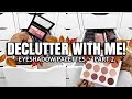 MASSIVE EYESHADOW PALETTE DECLUTTER PART 2 | DRUGSTORE & AFFORDABLE PALETTES | Andrea Renee