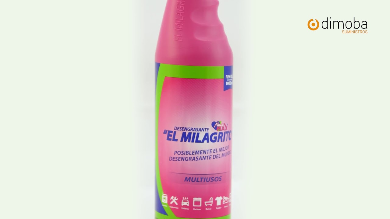 EL MILAGRITO desengrasante multisusos Eco pistola 750 ml