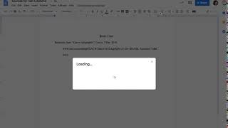 Exporting To Google Doc from NoodleTools