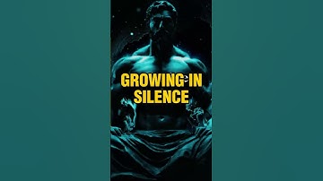 5 Signs You’re Growing in Silence | Inner Stoic Echo