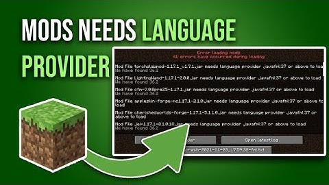 How To Fix Minecraft Mod Needs Language Provider Javafml [Full Guide]