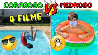 MEDROSO VS CORAJOSO NA PISCINA O FILME   PEDRO MAIA