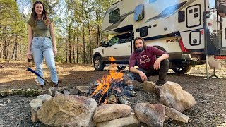 BACK TO TRUCK CAMPING A Realistic Day in the Forest by Cody & Kellie 74,326 views 4 months ago 19 minutes