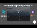 Weather App with React – The Complete Guide (2025)