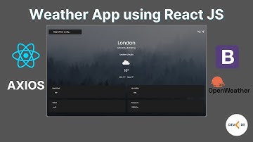 Weather App with React – The Complete Guide (2025)