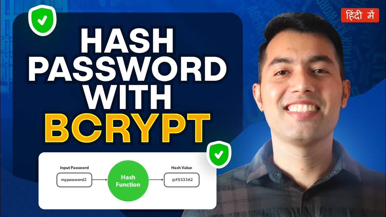 Password Hashing & Verification with Bcrypt.js in Node.JS & Express JS
