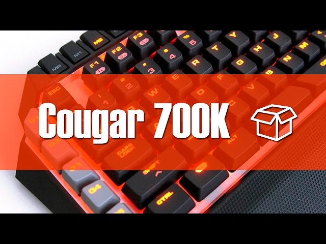Unboxing COUGAR 700K Keyboard - Pichau Informática - YouTube