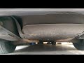 Mercedes s500 exhaust muffler MOD and added spoiler (sick sound)
