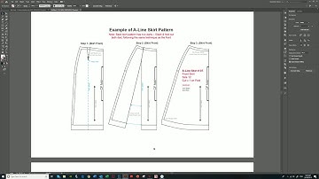 5th Scale Block   Aline Skirt and add Seam Allowance