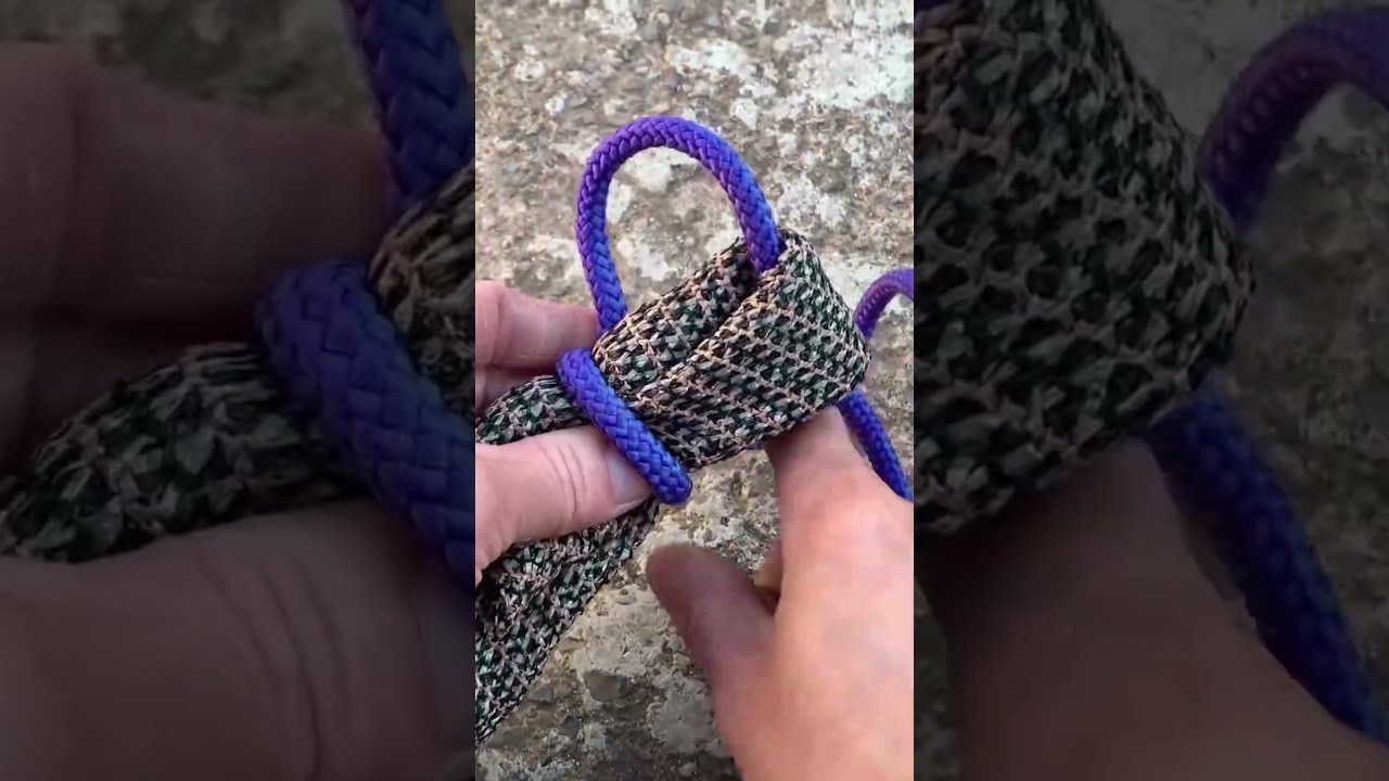 Simple And Practical Sunshade Rope Knot