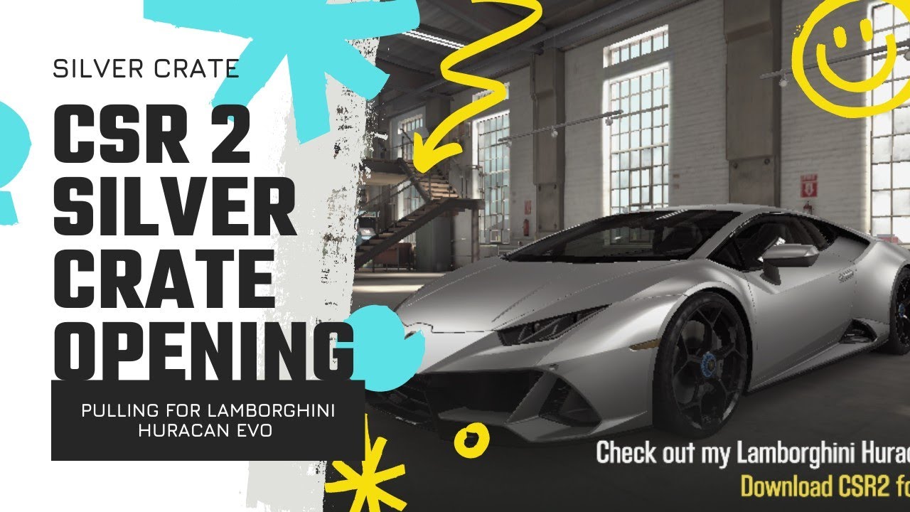 CSR 2 Season 168 Silver Crate Opening Pulling and Showcase Lamborghini Huracan Evo
