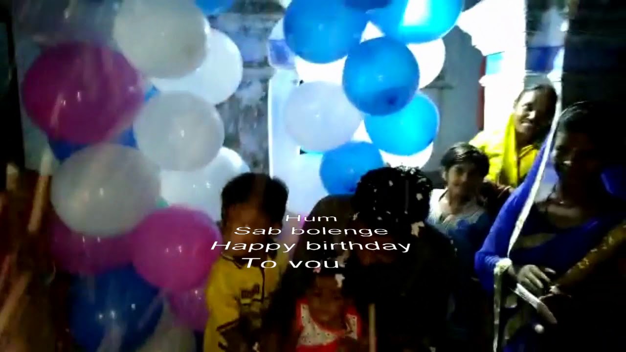 Hum sab bolenge happy birthday to you Hindi song YouTube
