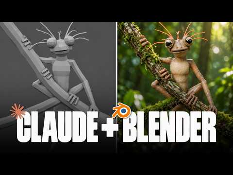 I Gave Claude Full Animation Control In Blender (And The Results Are Crazy)