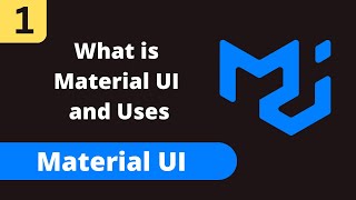 React Material UI #1 : Introduction