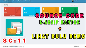 Source Code E-Arsip Kantor Codeigniter 4