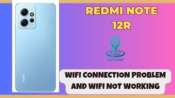 Wifi connection problem and wifi not working Redmi Note 12R || Wifi issues solved