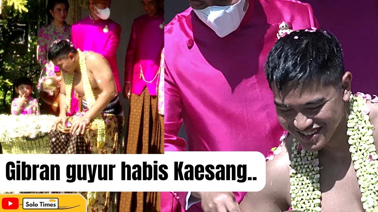 Bikin Ngakak ! Cara GIBRAN Siram KAESANG Jadi Sorotan..