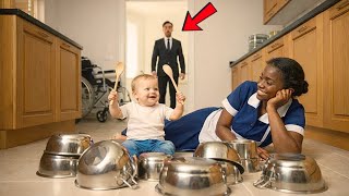The Billionaire Hid Cameras to Protect His Paralyzed Son – But the Black Maid’s Secret Shocked Him