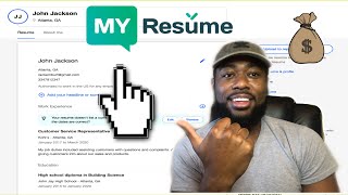 HOW TO MAKE THE PERFECT RESUME on Indeed.com! STEP BY STEP TUTORIAL