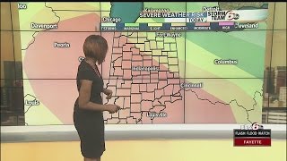 ACTION: Moderate Risk of severe storms today