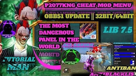 P2077KNG V7.5 CHEAT  NEW MOD MENU || 32BIT/64BIT || THE KING CHETS AIMKILL MOD MENU 🔥 GRINGO XP V145