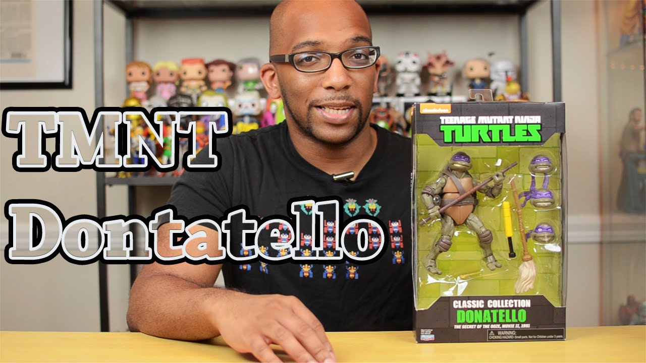 action figure authority TMNT 2: The Secret of the Ooze Donatello Review!